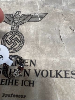 Anillo Alemán SS Talla 6