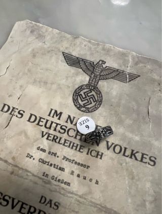 Anillo Alemán SS Talla 6