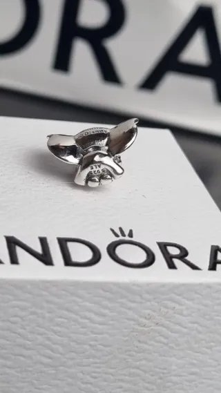 Charm Pandora Dumbo Disney Plata y Amarillo