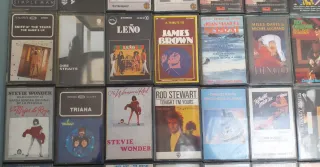 Lote 60 Casetes Nacionales e Internacionales