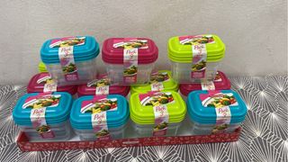 Set 3 Contenitori Plastica 250ml