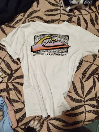 Camiseta Quiksilver Blanca