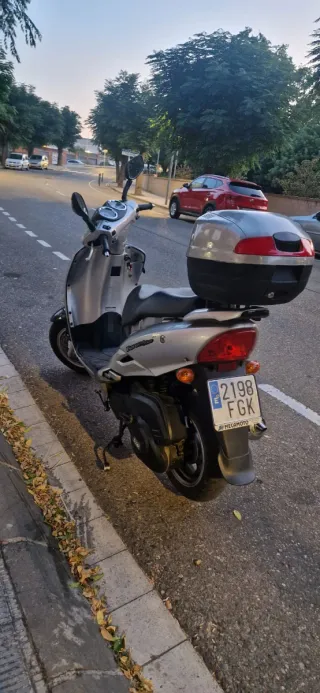 Moto Sym euro mx 125cc año 2007