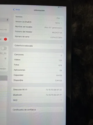 iPad 9ª Gen 64GB WiFi + Apple Pencil