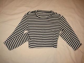 Camiseta Zara rayas manga larga