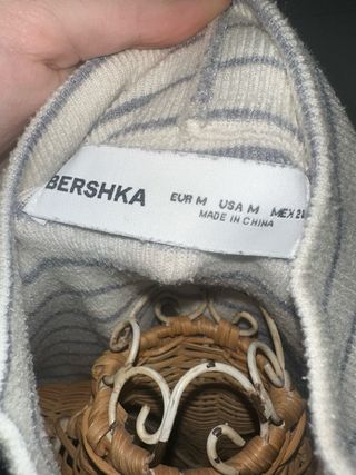 Camiseta de manga larga a rayas