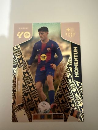 Cromo Pedri Momentum Panini EA Sports