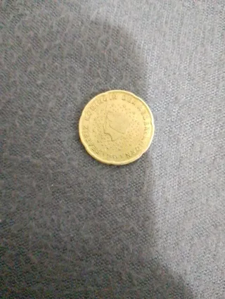 Moneda 20 Cent Euro Beatrix 1999 Holanda