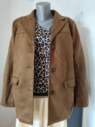 Blazers antelina marrón