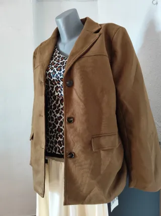 Blazers antelina marrón