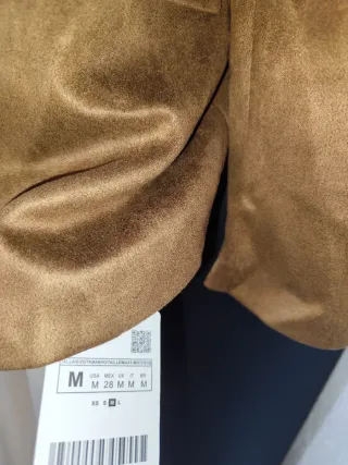 Blazers antelina marrón