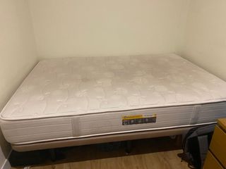 Base Cama 135x190 Tapizada (somier)