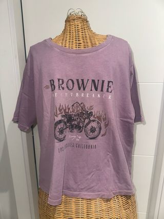Camiseta Brownie Heartbreaker Morada