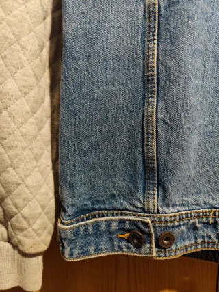 ♥️ Chaqueta vaquera con capucha Pull&Bear Talla M