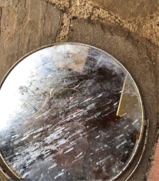 Specchio da toeletta vintage anni '30