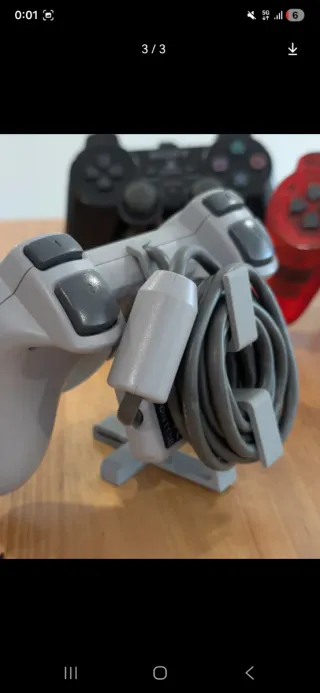 ¡NUEVO! Soporte expositor Dualsock PS1/PS2