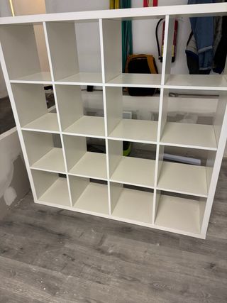 Estantería modular blanca