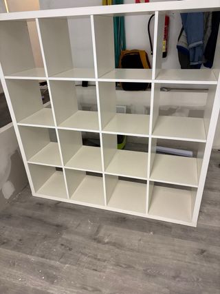 Estantería modular blanca