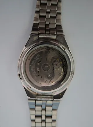 Reloj Seiko 5 Automático Acero Blanco