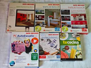 Lote RETRO 6x Software DATA BECKER PC