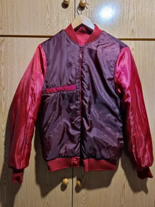 ♥️ Chaqueta Bomber Pull & Bear Roja Talla S