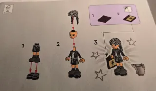 Figuras Miércoles, Marilyn y laboratorio Lego76784