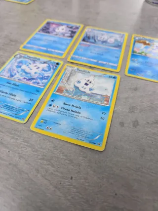 Cartas Pokémon Vanillite, Vanilluxe, Vanillish