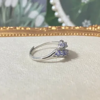 Anillo de Tanzanita natural