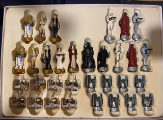 Ajedrez Star Wars Figuras Coleccionables