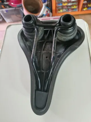 Asiento Vintage Bicicleta Negro