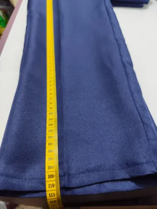 Traje de hombre azul