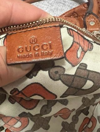 Borsa Gucci Marrone Originale