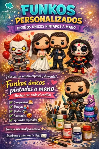 Funkos personalizados pintados a mano