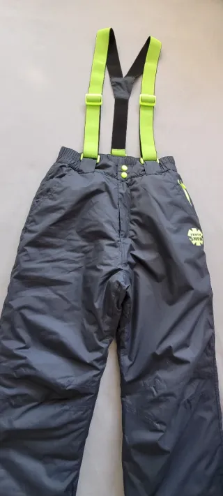 Pantalón de esquí para niño con tirantes talla 14