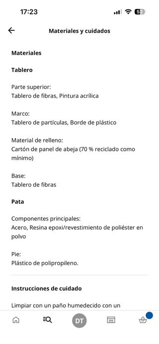 Mesa Camilla Beige con cristal