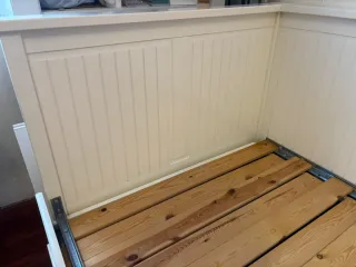 Cama Diván Ikea Blanca Madera