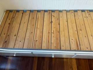 Cama Diván Ikea Blanca Madera