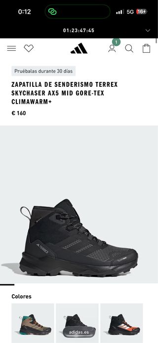 Adidas Terrex Skychaser AX5 Mid Gore-Tex