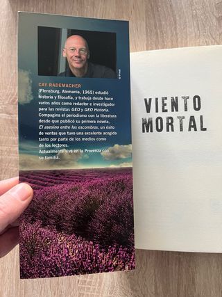 Libro (thriller): Viento mortal (Cay Rademacher)