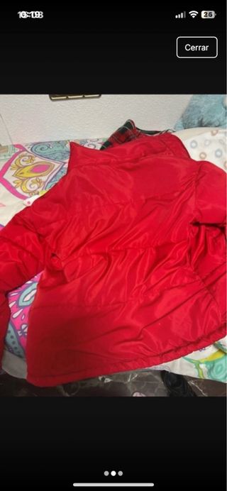 Chaqueta SikSilk Roja cortavientos chaqueton