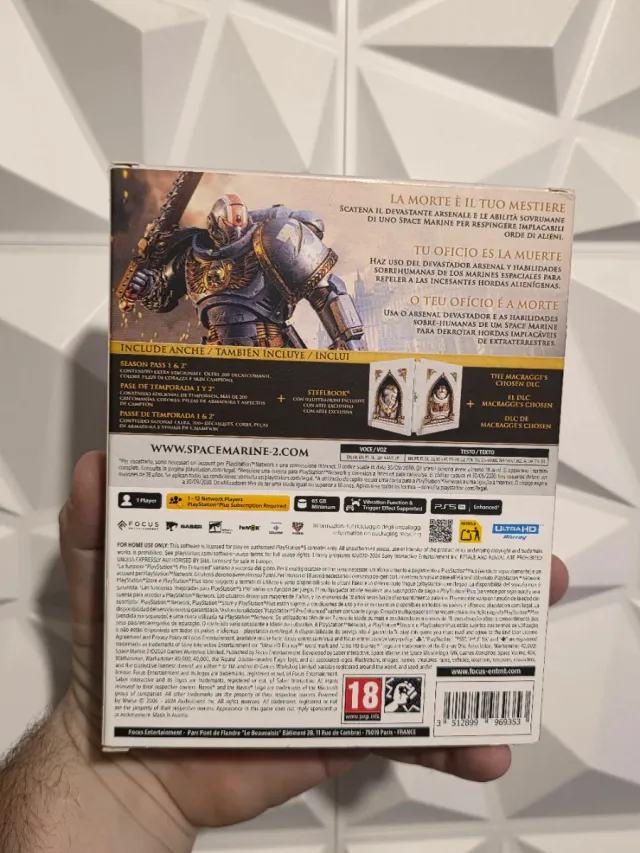 PS5 Warhammer Space Marine Edición Ultima