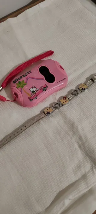 Set Hello Kitty Macchina Fotografica + Bracciale
