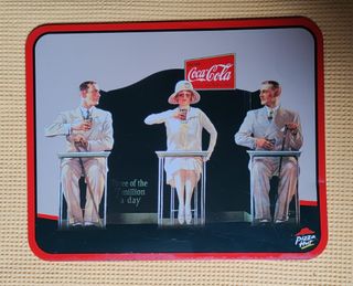 2 Bandejas Vintage Coca-Cola Pizza Hut