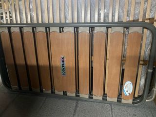 Somier Body Flex Madera y Metal 90 cm