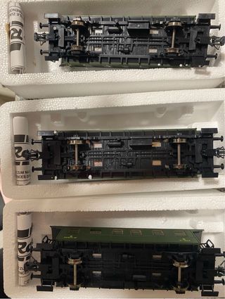 3 Vagones Roco Renfe H0 44947/48/49