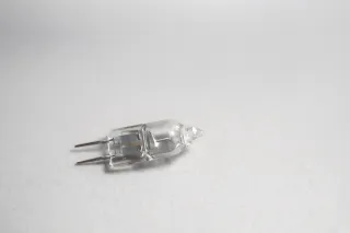 Lámpara escritorio roja retro/vintage Italia 60-70