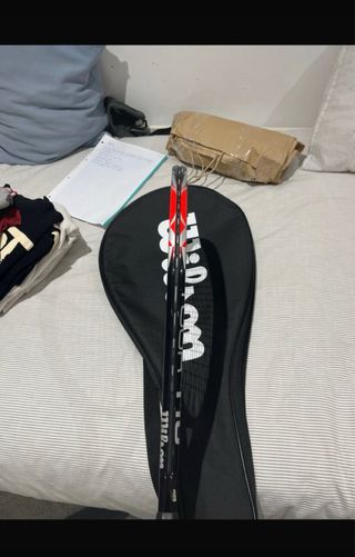 Raqueta Wilson con funda