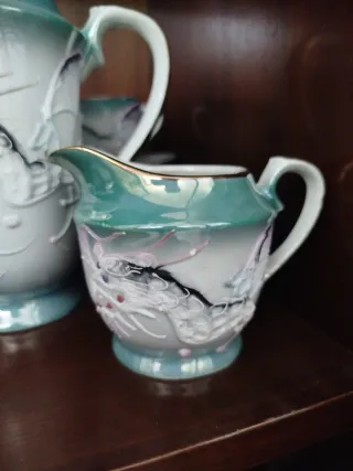 Juego de café oriental porcelana