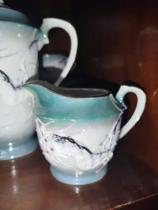 Juego de café oriental porcelana