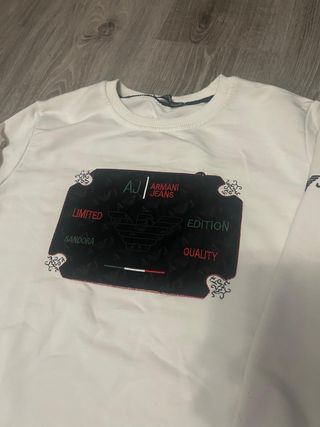 Sudadera Emporio Armani Blanca